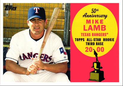 2008 Topps All-Rookie Team 50th Anniversary Mike Lamb