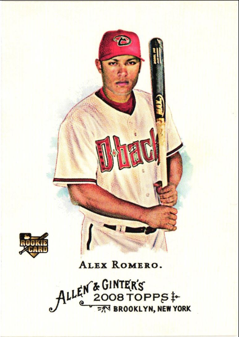 2008 Topps Allen & Ginter Alex Romero