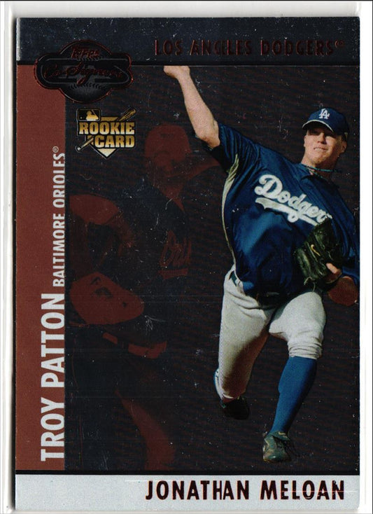 2008 Topps Co-Signers Hyper Plaid Blue Jonathan Meloan