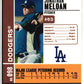 2008 Topps Co-Signers Hyper Plaid Blue Jonathan Meloan
