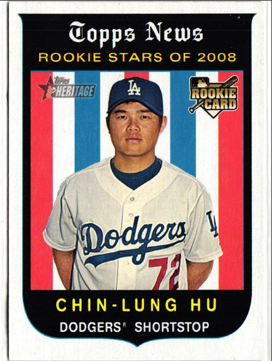 2008 Topps Heritage Chin-Lung Hu