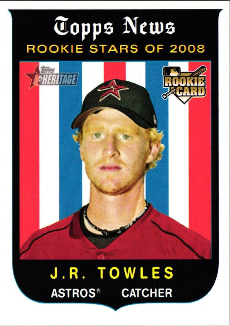 2008 Topps Heritage J.R. Towles