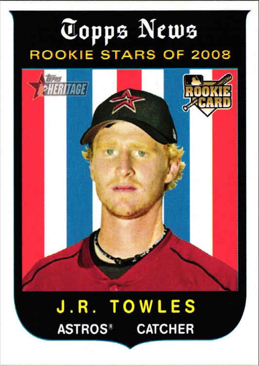 2008 Topps Heritage J.R. Towles