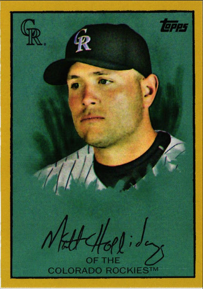 2008 Topps T205 Matt Holliday