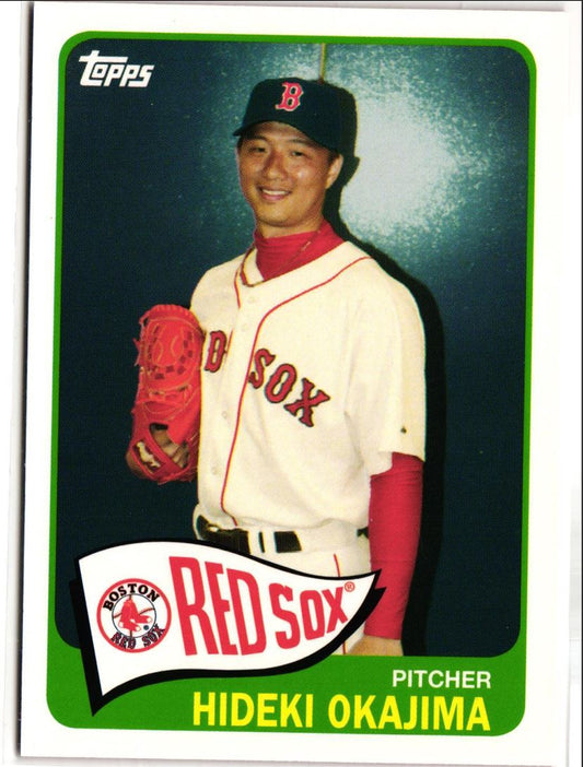 2008 Topps Trading Card History Hideki Okajima