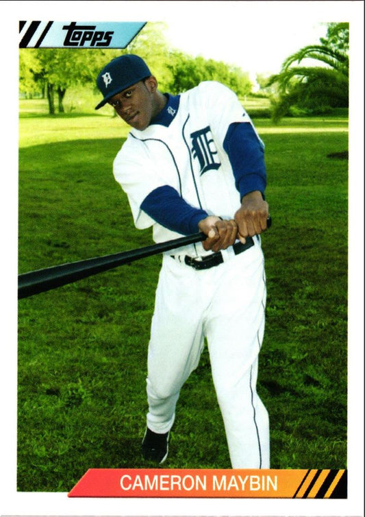 2008 Topps Trading Card History Cameron Maybin