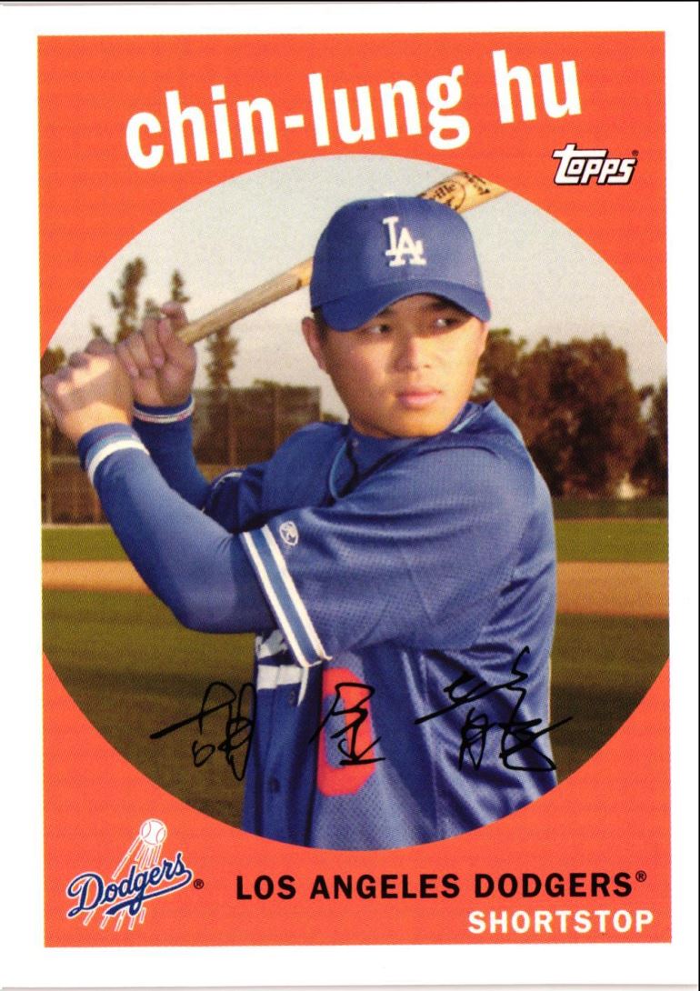 2008 Topps Trading Card History Chin-Lung Hu