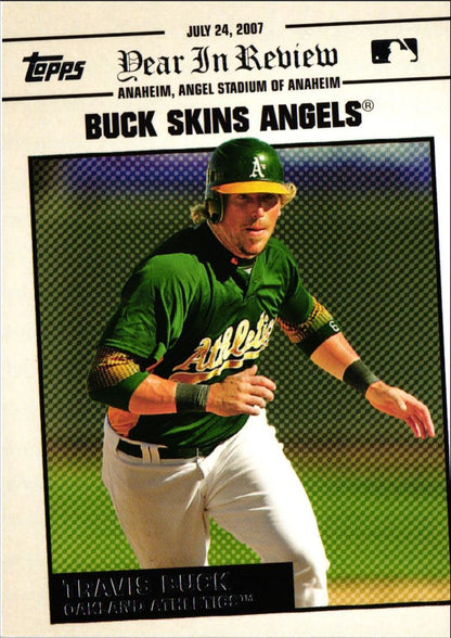 2008 Topps Year in Review Travis Buck