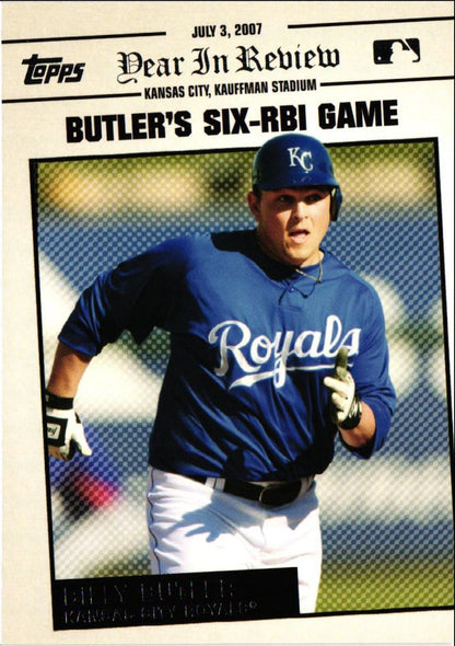 2008 Topps Year in Review Billy Butler