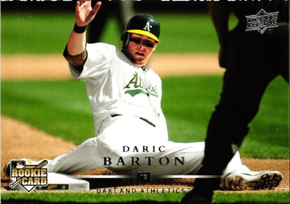 2008 Upper Deck Daric Barton