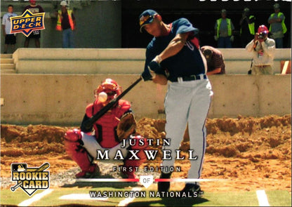 2008 Upper Deck First Edition Justin Maxwell