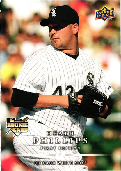 2008 Upper Deck First Edition Heath Phillips