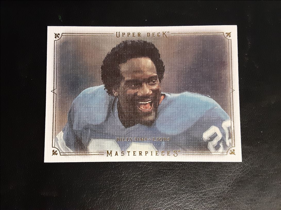 2008 Upper Deck Masterpieces Billy Sims