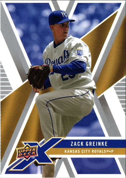 2008 Upper Deck X Zack Greinke