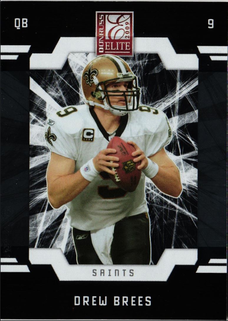 2009 Donruss Elite Drew Brees