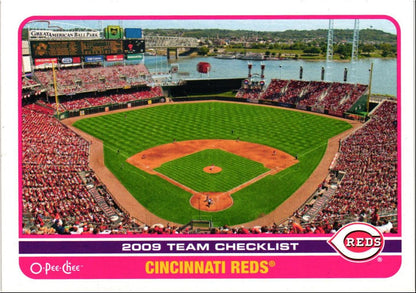 2009 O-Pee-Chee Cincinnati Reds