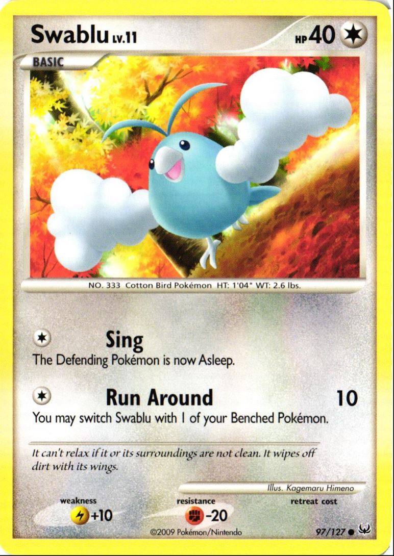 2009 Platinum Swablu