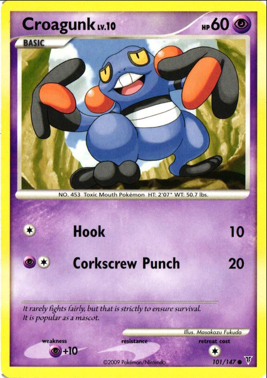 2009 Platinum - Supreme Victors Croagunk