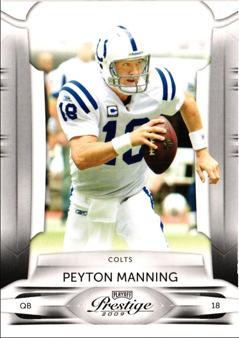 2009 Playoff Prestige Peyton Manning