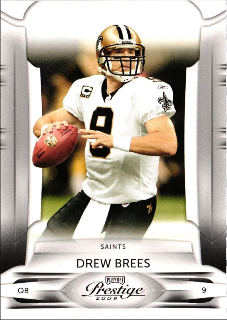 2009 Playoff Prestige Drew Brees