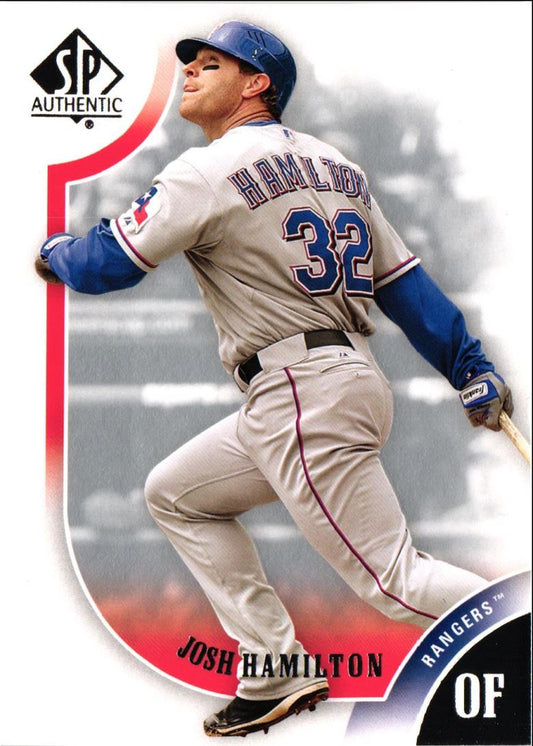 2009 SP Authentic Josh Hamilton