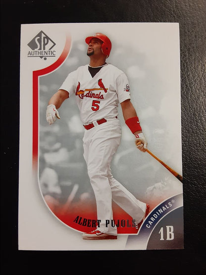 2009 SP Authentic Albert Pujols