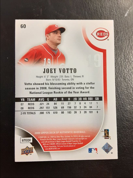 2009 SP Authentic Joey Votto