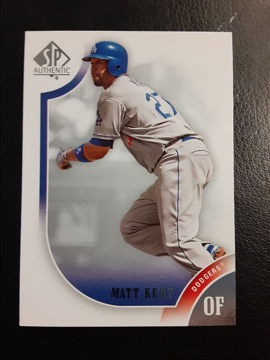 2009 SP Authentic Matt Kemp