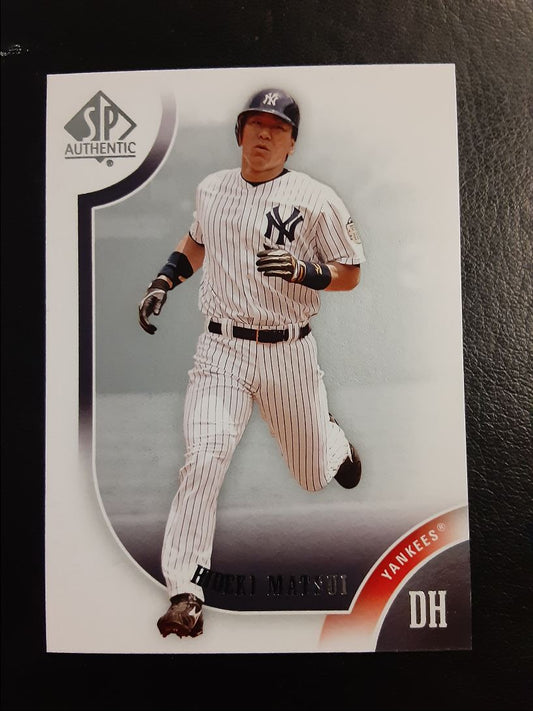 2009 SP Authentic Hideki Matsui