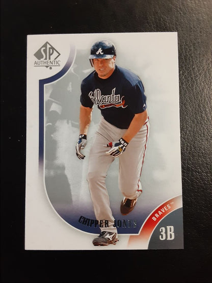 2009 SP Authentic Chipper Jones