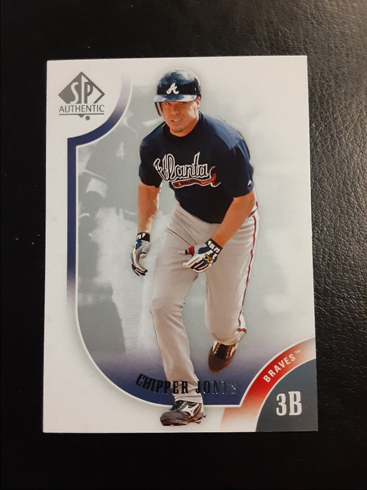 2009 SP Authentic Chipper Jones