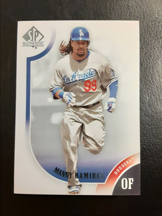 2009 SP Authentic Manny Ramirez