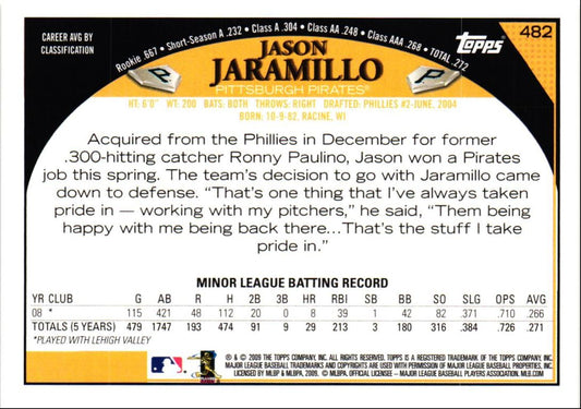 2009 Topps Jason Jaramillo