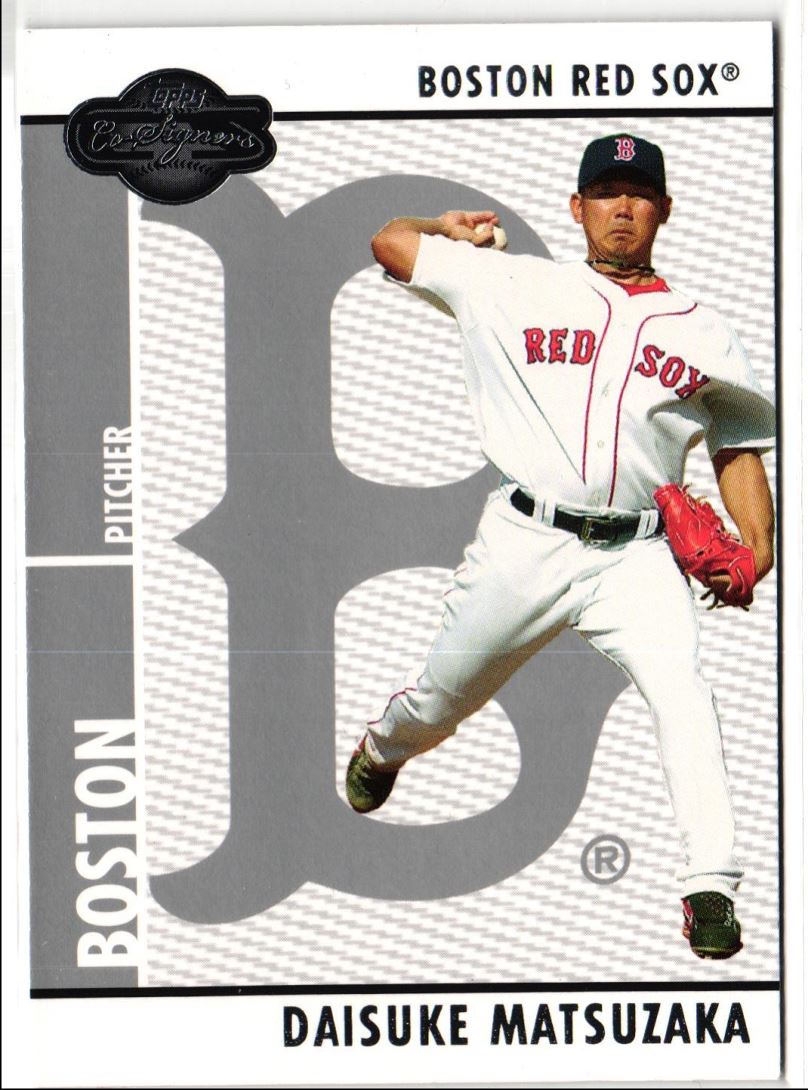 2009 Topps Co-Signers Daisuke Matsuzaka