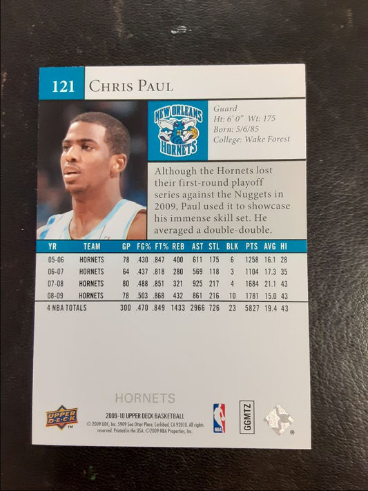 2009 Upper Deck Chris Paul