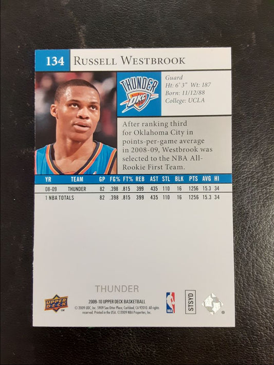 2009 Upper Deck Russell Westbrook