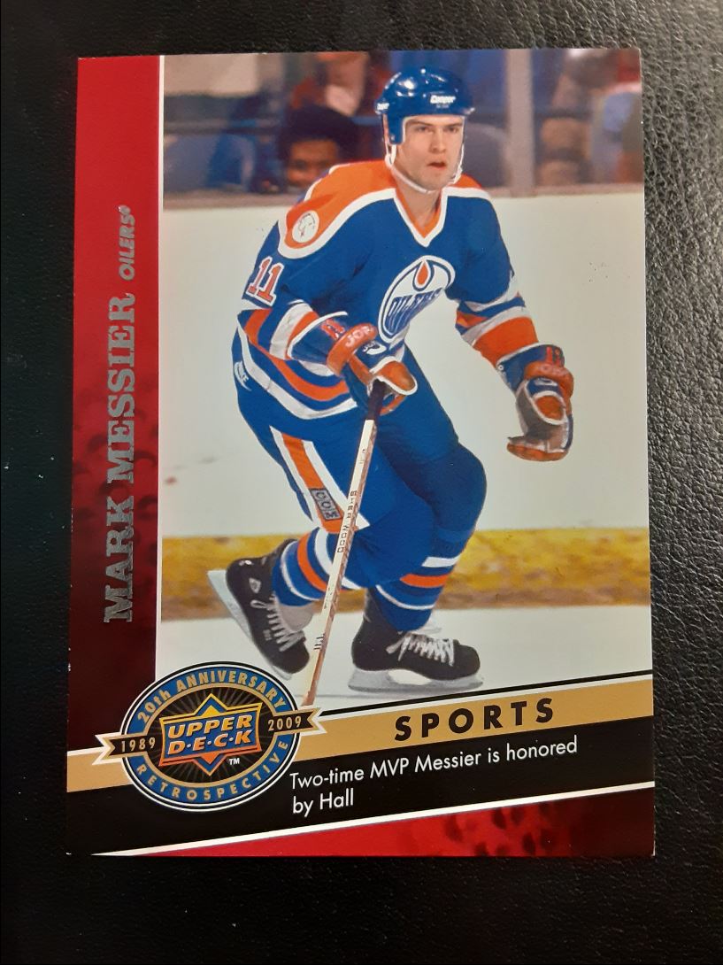 2009 Upper Deck 20th Anniversary Mark Messier