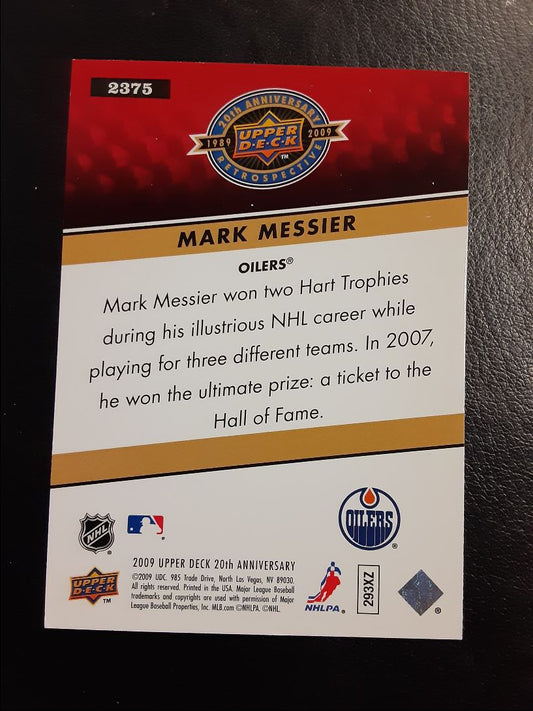 2009 Upper Deck 20th Anniversary Mark Messier