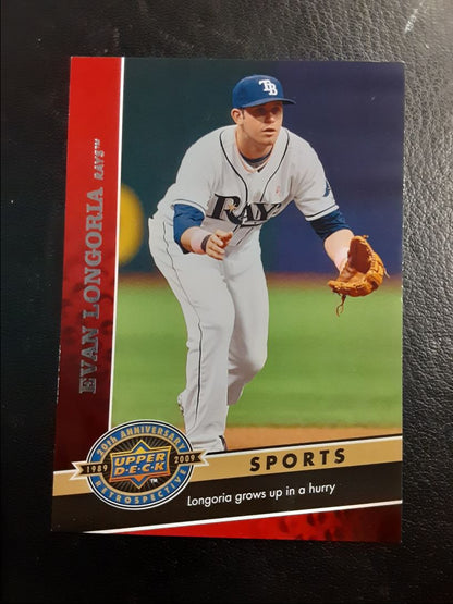 2009 Upper Deck 20th Anniversary Evan Longoria