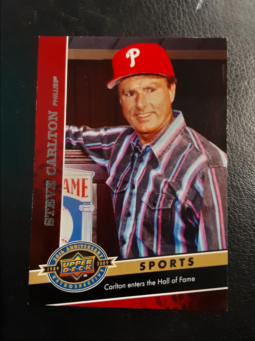 2009 Upper Deck 20th Anniversary Steve Carlton