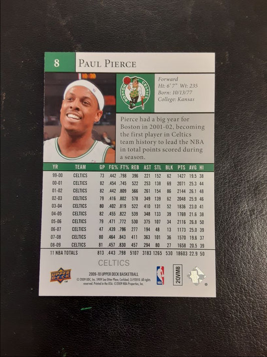 2009 Upper Deck Paul Pierce