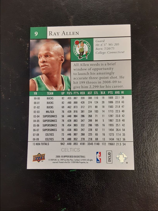 2009 Upper Deck Ray Allen