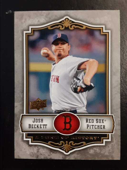 2009 Upper Deck A Piece of History Josh Beckett