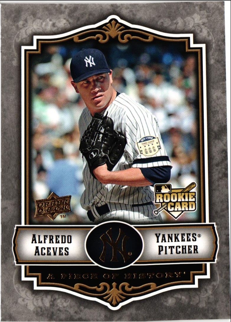 2009 Upper Deck A Piece of History Alfredo Aceves