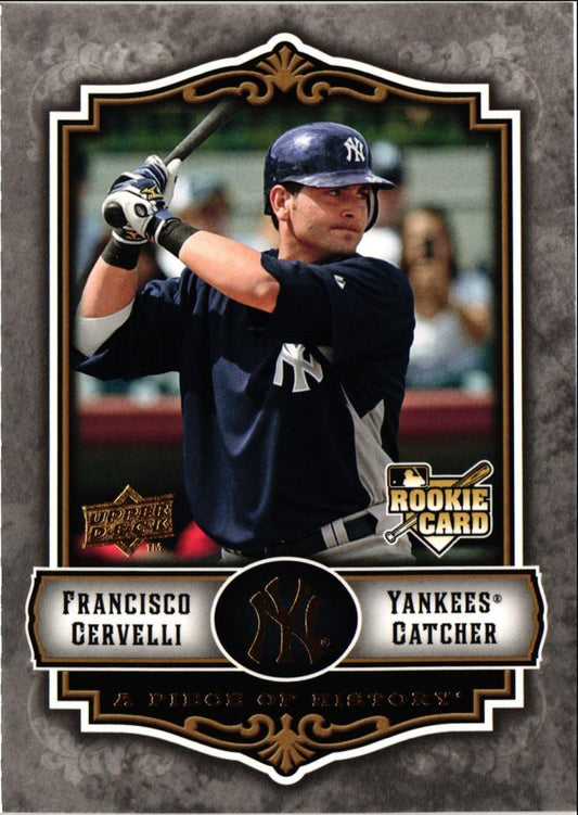 2009 Upper Deck A Piece of History Francisco Cervelli