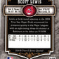 2009 Upper Deck A Piece of History Scott Lewis