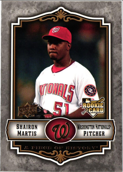 2009 Upper Deck A Piece of History Shairon Martis