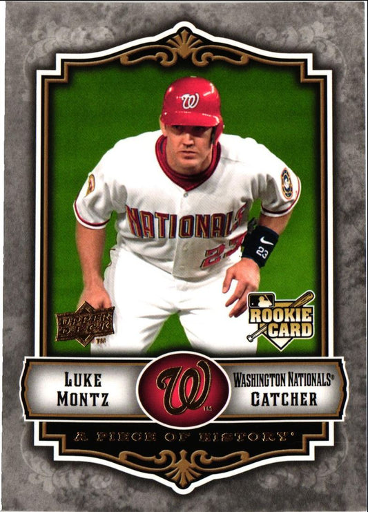 2009 Upper Deck A Piece of History Luke Montz