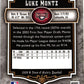 2009 Upper Deck A Piece of History Luke Montz
