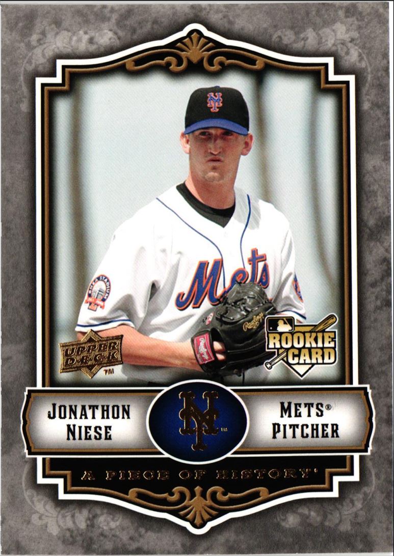 2009 Upper Deck A Piece of History Jon Niese